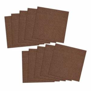 撥水タイルマット 45cm 10枚入 ブラウン