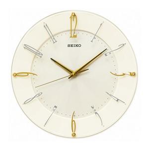 SEIKO KX214C セイコー 電波掛時計 おやすみ秒針 : 家電のSAKURA