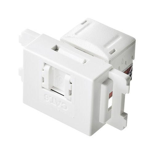 LA-FP-MJ6 サンワサプライ CAT6JIS対応RJ-45モジュール