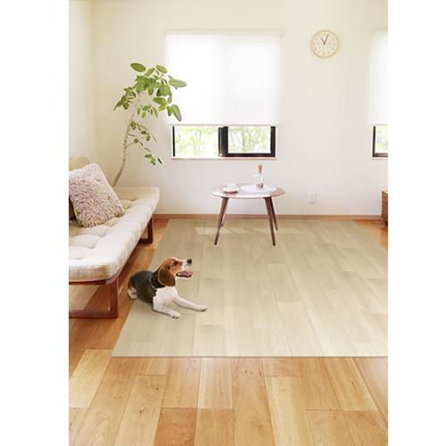 Li4977932279766 明和グラビア ペットラグ PRUG-01 WH 防止シート付き 怪我...