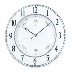 SEIKO（セイコー） エムブレム 電波 掛け時計 ホワイト HS543W