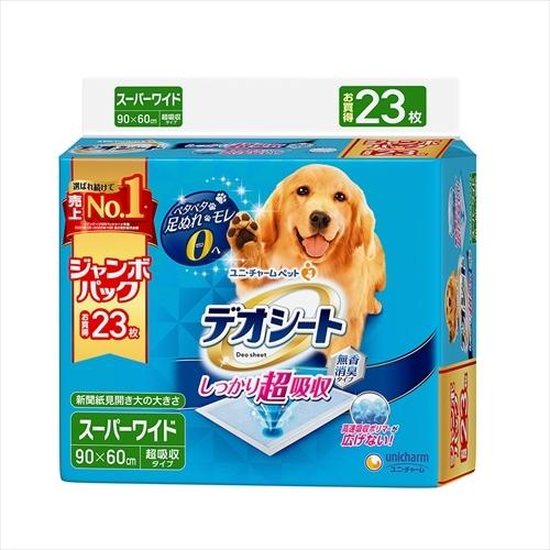P-4520699676066 ユニ・チャーム  デオシート超吸収無香消臭スーパーワイド２３枚 ユニ...