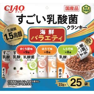 チャオ すごい乳酸菌クランキー まぐろ節味 ( 5袋入×6セット(1袋22g