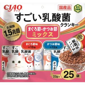 チャオ すごい乳酸菌クランキー まぐろ節味 ( 5袋入×6セット(1袋22g