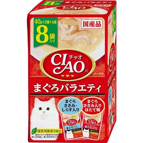 P-4901133319372 いなばペットフード  CIAO パウチ まぐろバラエティ 40g×8...