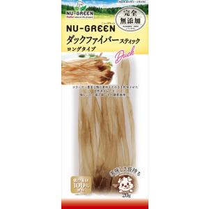 P-4903588141041 ペティオ ニューグリーン 完全無添加 ダックファイバースティック ロングタイプ 20g