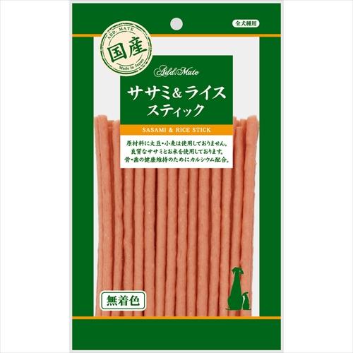 P-4903588142888 ペティオ ADD.MATE営業部 ササミ＆ライス スティック 80g