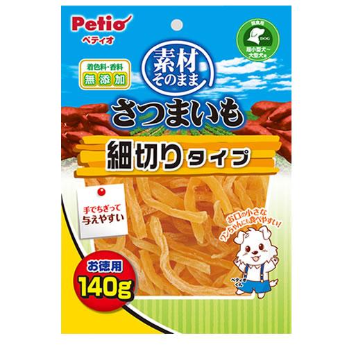 P-4903588144677 ペティオ 素材そのまま さつまいも 細切りタイプ お徳用140g 間...