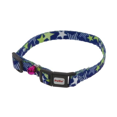 P-4903588573941 ペティオ CAT COLLAR キャットカラー スターカラー ブルー...