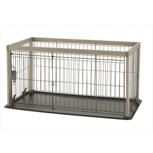 リッチェル 木製スライドペットサークル レギュラー ナチュラル ( 1台