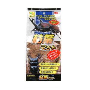 P-4976285000270 三晃商会 枯れ葉マット 約30g 昆虫成虫飼育用天然素材マット カブトムシ・クワガタムシ