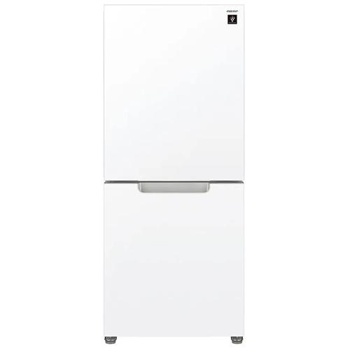 SJ-GD15P-W シャープ 152L 2ドア冷蔵庫 PLAINLY クリアホワイト つけかえどっ...