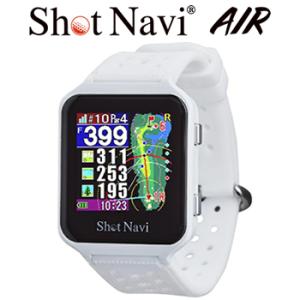 SN-AIR-WH テクタイト 腕時計型GPSナビ ショットナビ エアー ShotNavi AIR WH ホワイト ゴルフナビ｜kaden-sakura