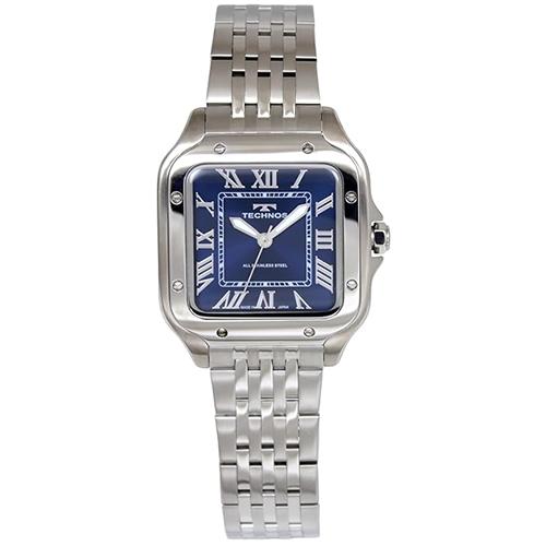 T9C38SN TECHNOS テクノス メンズ腕時計 ブルー 100周年記念モデル