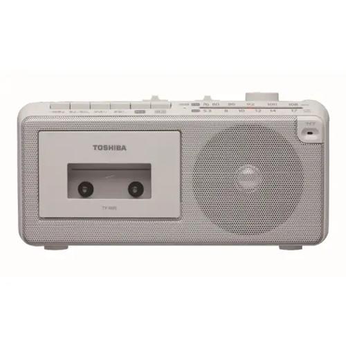 TY-XKR1-H 東芝 ラジオカセットレコーダー グレー ワイドFM対応 ラジカセ