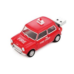 グリーンハウス【GREENHOUSE】4GB USBフラッシュメモリ UFDMC-4GFC（ファイヤ...