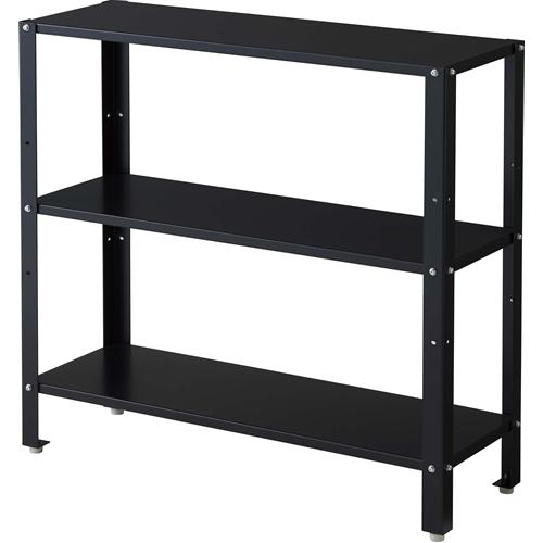 Y-4903180202027 山崎産業 OoラックIT-1 ブラック 収納ラック 収納棚