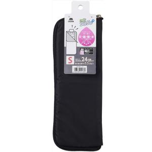 Y-4903180251360 山崎産業 スウスウ SUSU 傘ケース Sサイズ ブラック マイクロファイバー 傘カバー 吸水