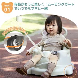 GU MODE ベビーチェア6way キャスタ...の詳細画像5
