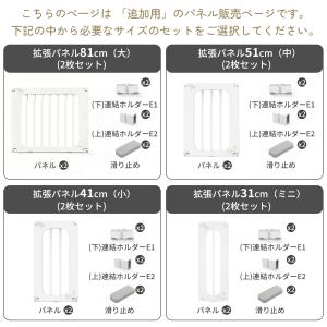GUMODE ベビーサークル 拡張用 パネル2...の詳細画像1