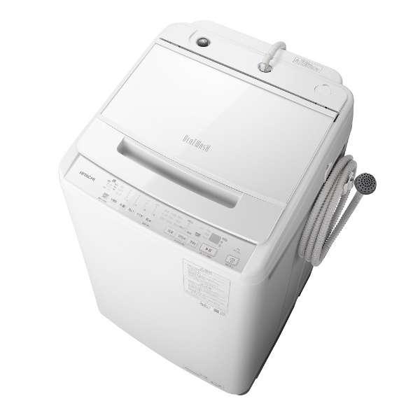 日立/HITACHI　インバーター洗濯機８ｋｇ BW-V80J-W [洗濯8.0kg /簡易乾燥(送...