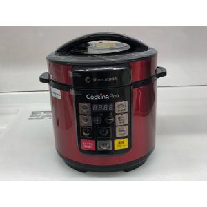 【送料無料】ショップジャパン　電気圧力鍋　クッキングプロ レッド CKP01RED ていねい梱包！ 在庫ございます。