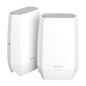 BUFFALO ｜ WSR-5400XE6 BUFFALO WNR-5400XE6P/2S 無線ルーター EasyMeshペアリング済み2台