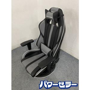 AKRACING/エーケーレーシング ゲーミングチェア 極坐 V2 グレー eスポーツ リモートワーク PUレザー 中古家具 店頭引取歓迎 R7880｜kadenset3