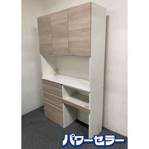 アクタス/ACUTAS キッチンボード 食器棚 ポイントプッシュロック モイス サイレント蝶番 クアドロレール 中古家具 店頭引取歓迎 R7924