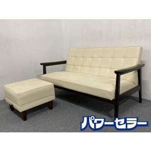 ☆希少☆ カリモク60 2シーター　ソファ　廃盤　アイボリー カリモク ソファー 廃盤 ☆希少☆ カリモク60 2シーター ソファ 廃盤