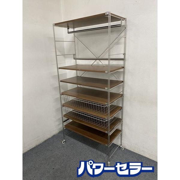 無印良品 ユニットシェルフ H180cm×W86cm×D41cm 中古家具 店頭引取歓迎 R8019