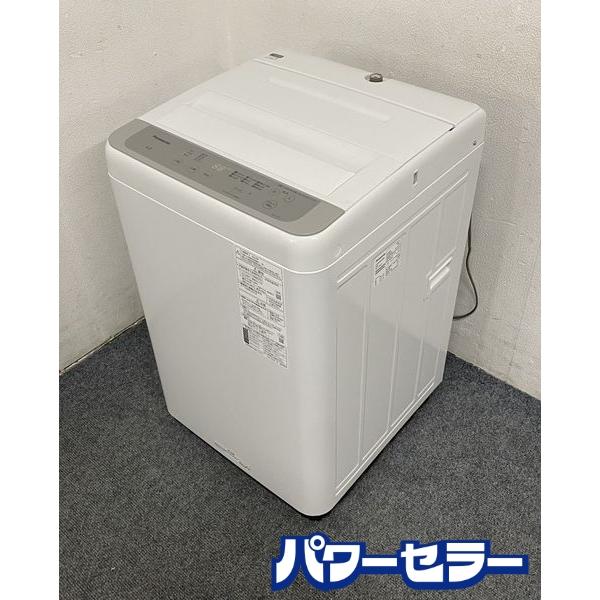 高年式!2023年製! パナソニック/Panasonic NA-F6B1 全自動洗濯機 6kg サン...