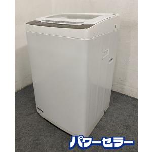 高年式!2021年製! YAMADASELECT/ヤマダセレクト YWM-TV80G1 8kg 全自動洗濯 ゴールド 中古家電 店頭引取歓迎 R8277｜kadenset3