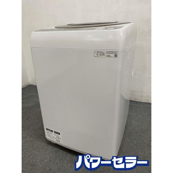 シャープ/SHARP 全自動洗濯機 ES-GV10D-T 穴なしサイクロン洗浄 10kg ブラウン ...