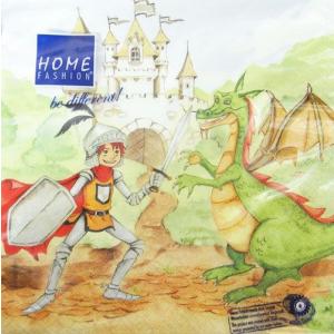 ★「上履きデコのつくり方」掲載商品P56.P57.P58.P59★ペーパーナプキン[メール便OK]　ドラゴンと勇者Training　Your　Dragon2枚　[HOME　FASHION]ホームフ