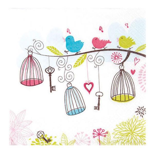 ペーパーナプキン ランチサイズ　2枚入り　[メール便OK]　Shinging　Tweeties[HO...