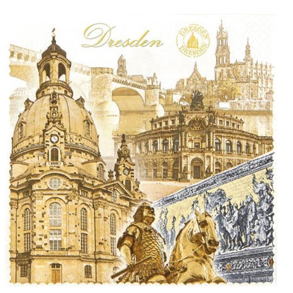 ペーパーナプキン ランチサイズ　2枚入り　[メール便OK]　Dresden　[HOME　FASHIO...