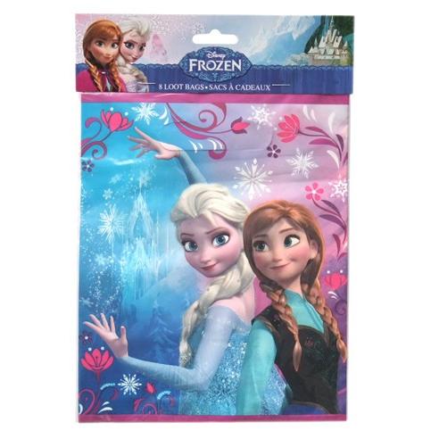 アナと雪の女王　ルートバックビニールバック[Disney]手提げ袋・子供用キッズ用　小物袋