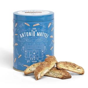 [輸入お菓子]　アントニオ・マッティ カントチーニ ボッテーガ缶　125g[ANTONIO MATEI] イタリア製・ティン缶入り・ビスコッティ・焼菓子｜kaderia