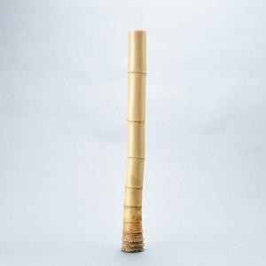 花器 竹 竹器 生け花 二重切(根付） : フラワーショップ花楽 Yahoo!店