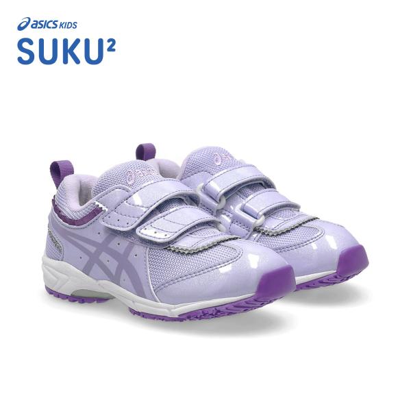 asics SUKU2 アシックス スクスク TIARA MINI FR 2 ラベンダー/ラベンダー...
