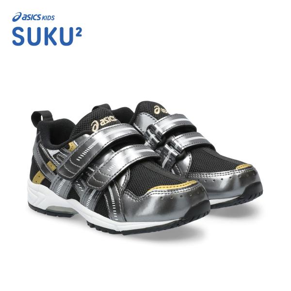 asics SUKU2 アシックス スクスク GD.RUNNER MINI MG 4 ガンメタル/ブ...