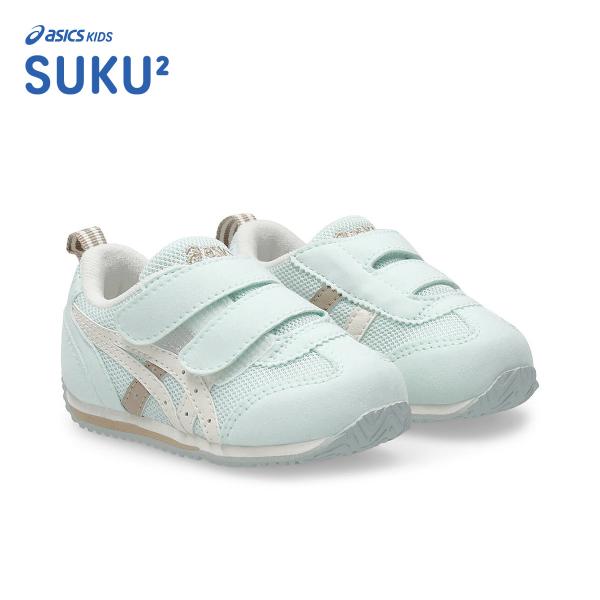 asics SUKU2 アシックス スクスク アイダホ BABY 4 ライトミント/オフホワイト 1...
