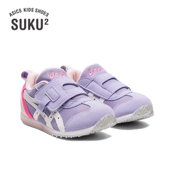 asics SUKU2 アシックス スクスク アイダホ MINI KT-ES 3 ラベンダー/ホワイ...