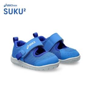 asics SUKU2 アシックス スクスク MESHOES BABY ライトブルー サンダルスニーカー 1144a364-400｜kadotation