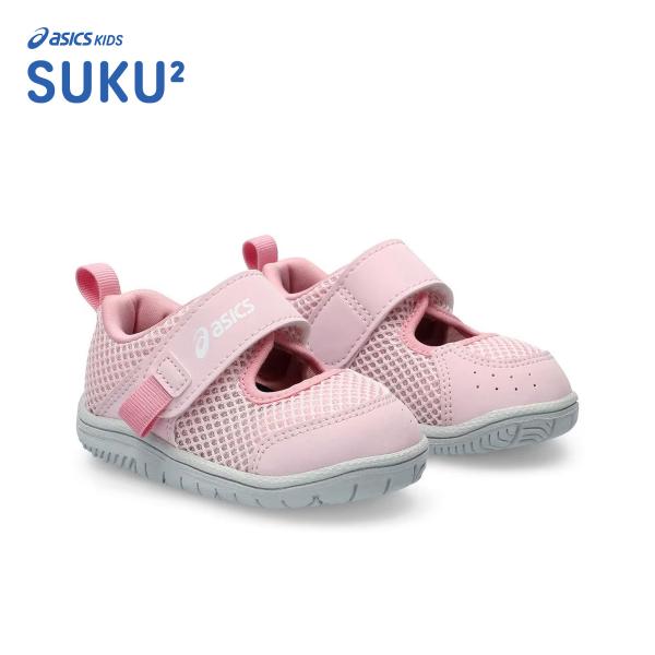 asics SUKU2 アシックス スクスク MESHOES BABY ライトピンク サンダルスニー...