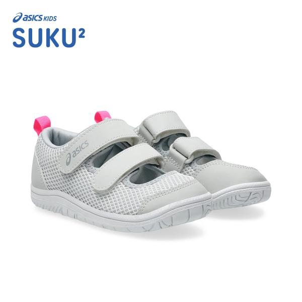asics SUKU2 アシックス スクスク MESHOES MINI ライトグレー 1144a36...