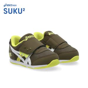 asics SUKU2 アシックス スクスク アイダホ BABY KT-ES D 2 オリーブブラウン/ホワイト 1144A392-300 キッズシューズ 子ども靴