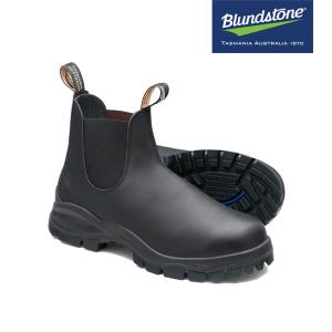 Blundstone ブランドストーン BS2240 Black ブラック スムースレザー LUG BOOT サイドゴアブーツ BS2240009｜kadotation