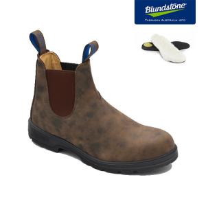 Blundstone ブランドストーン BS584 Rustic Brown ラスティックブラウン ヌバック サイドゴアブーツ BS584267｜kadotation